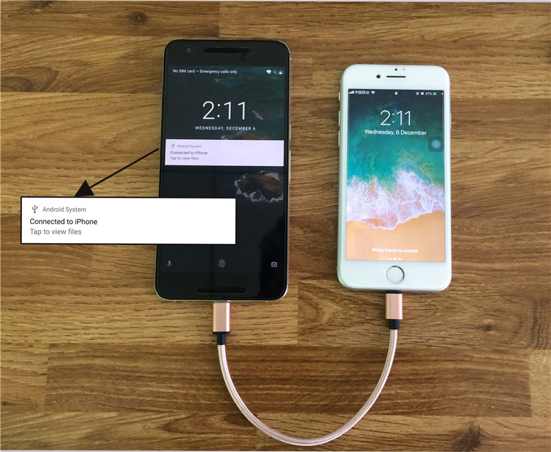 usb c lighting cable otg