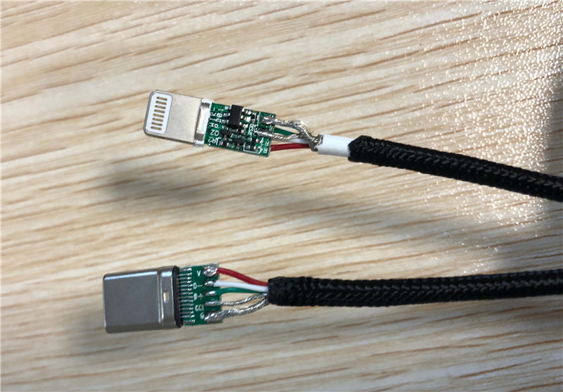 usb c lightning fast charge cable