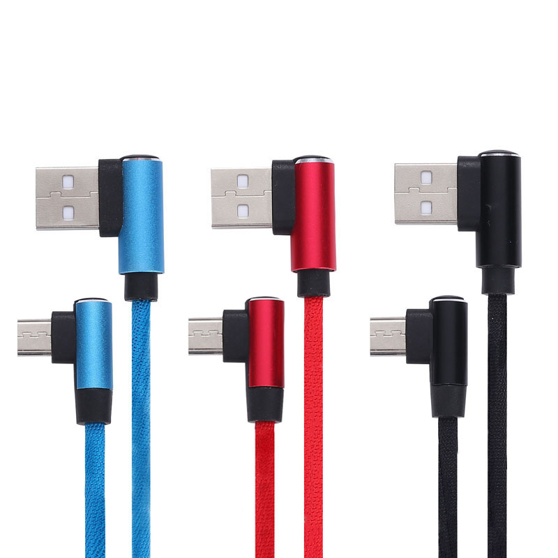 right angle micro usb cable