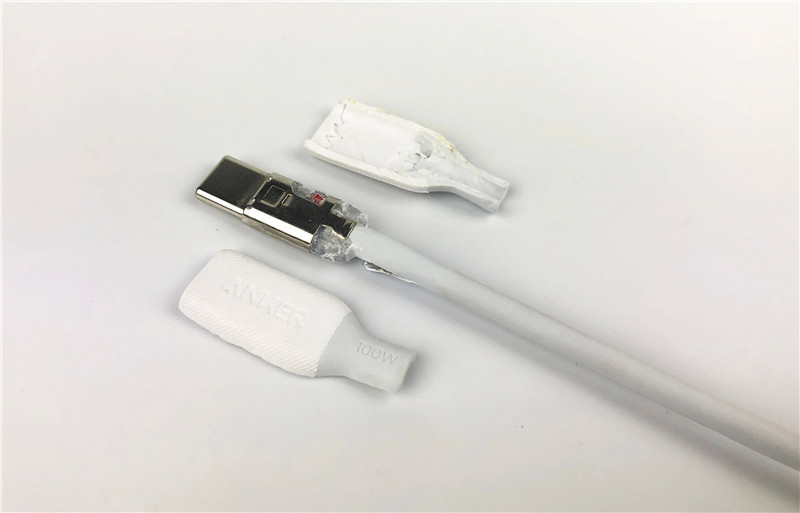 ANKER USB-C to USB-C 2.0 100W Cable Teardown 