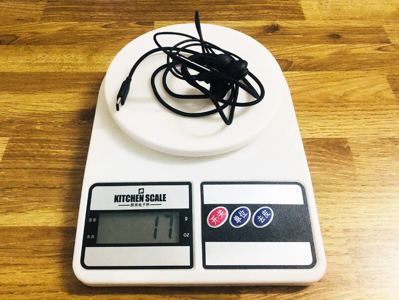 Samsung USB-C Headset Weight