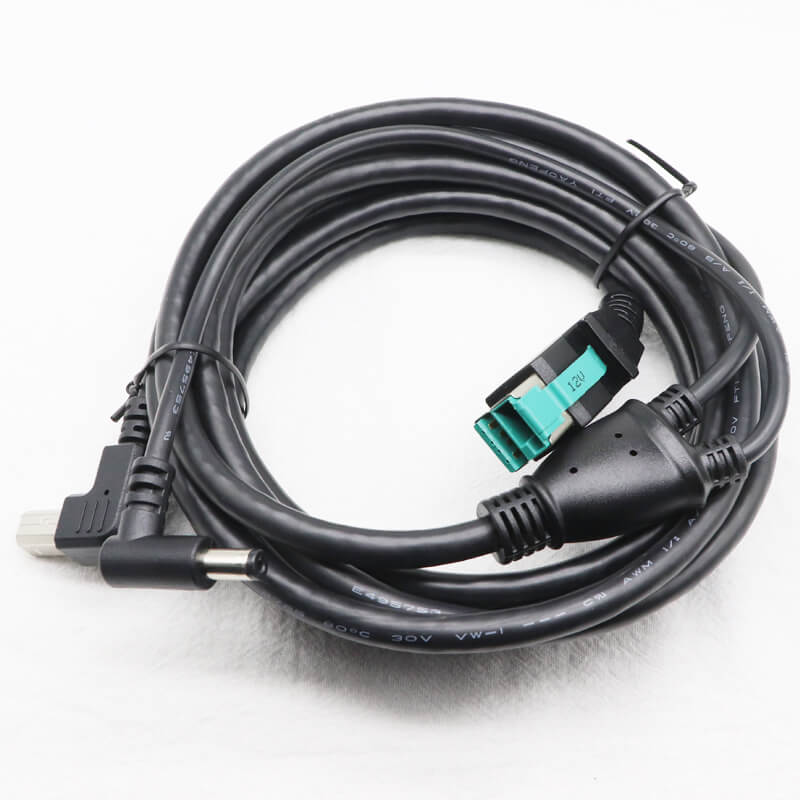 12V Powered USB Printer Cable 12V Powered USB Printer Cable