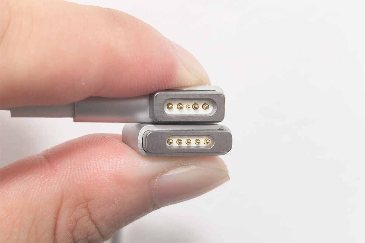 MagSafe 1L vs MagSafe 2 Connector Comparision